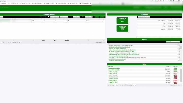 Large Bank Statement